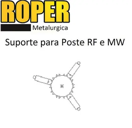 Suporte para Poste RF e MW